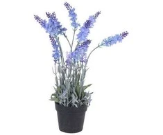 Home Styling Collection Sztuczna levanda w doniczce, 40 cm