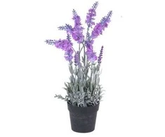 Home Styling Collection Sztuczna levanda w doniczce, 40 cm