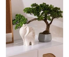 Dirbtinis bonsai medelis POLIN, aukštis 60 cm
