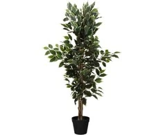 Home Styling Collection Dirbtinis fikusas juodame vazone, 115 cm