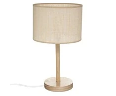 Atmosphera Lamp Stalinis šviestuvas DELLA, medinis pagrindas, 42 cm
