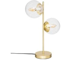 Atmosphera Lamp Stalinės lempos auksiniai rutuliai COL, aukštis 48 cm