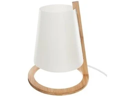 Atmosphera Lamp Stalinis šviestuvas su bambuko stovu, unikalus gaminys tinkantis bet kokiam interjerui