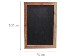 Home Styling Collection Kreidos lenta mediniame rėme 100x70 cm pakabinimui