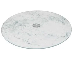 5five Simply Smart Stiklinis patefonas, marmurinis efektas, Ø 32 cm