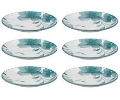 Secret De Gourmet PIECES LILY porcelianinės desertinės lėkštės, 6 vnt. x Ø 19 cm