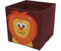 Storage Solutions POJEMNIK NA ZABAWKI TEKSTYLNY DO PRZECHOWYWANIA ZABAWEK DLA DZIECI 30X30