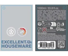 Excellent Houseware Termos turistinis su kubkiem, 6 h, 1000 ml