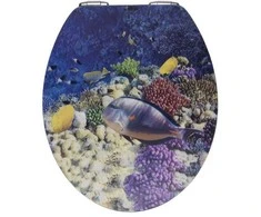 Tualeto sėdynė FISH, MDF, WENKO