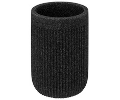 5five Simply Smart Onyx Dantų šepetėlio talpykla, ONIKSAS, šiferis, Ø 7 cm