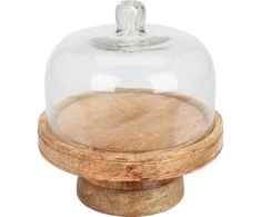 Home Styling Collection Mango medžio pyrago lėkštė, Ø 19 cm