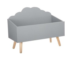 Vaikiška daiktadėžė Atmosphera Cloud, pilka, 580x280x455 mm