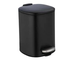ALASSIO šiukšliadėžė su pedalu ir „Easy-Close“ funkcija, 5 l, WENKO