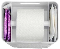 IMON tualetinio popieriaus ir šepetėlio stovas, 6in1, WENKO 24212100/50780