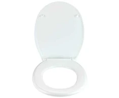 Tucson Baltas tualeto sėdynė, Duroplast, 44,5 x 35 cm, Allstar