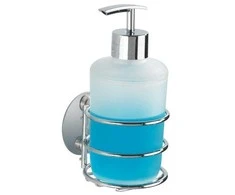 Turbo-Loc Liquid Soap Holder + Dispenser, WENKO