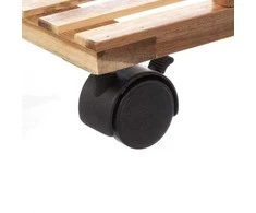 5five Simply Smart Universali mobili lentyna su 4 lygiais, 30 x 41 x 88 cm, juoda