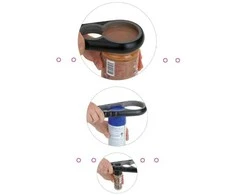 Excellent Houseware Universalus butelių atidarytuvas stiklainiams, 4in1