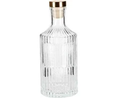 Home Styling Collection Butelis su kamščiu stiklinė 250 ml