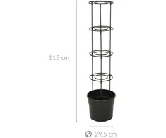 Home Styling Collection Vazonas vijokliniams augalams su kopėčiomis, aukštis 115 cm.