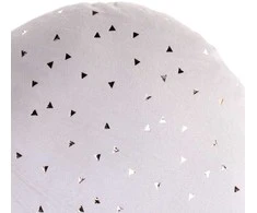Home Styling Collection Velvet Dekoratyvinė aksominė pagalvėlė su metaliniu raštu.