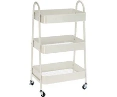 Mondex Storage Solutions Organizatorius Metalinis Balas 3-Niveaus 44x31,5x78,5 cm