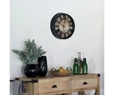 Atmosphera Vintage Vintažinio sieninio laikrodžio skersmuo 39 cm, rodyklė, apvalus, romėniški skaitmenys