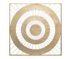 Atmosphera Sienų apdaila iš metalo LOUISE, 90 x 90 cm