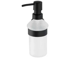 Wenko Muilo dozatorius Bosio muilo dozatorius 200 ml nerūdijantis plienas matinis juoda-balta