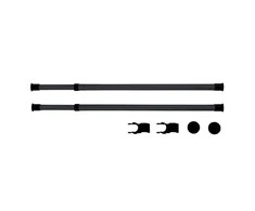 Spintos lentyna, drabužių kabykla HERKULES 2 vnt, 75-120cm, WENKO