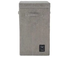 Washing basket CORA, 63 L, pilkas, WENKO