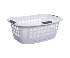 5five Simply Smart Skalbimo krepšelis iš plastiko, baltas, 51 l