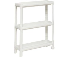 5five Simply Smart Siaura 3 pakopų vonios lentyna NIV iš plastiko, 52 x 17 x 70,5 cm