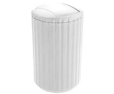 Šiukšlių dėžė, Sūpynės, balta, 3l, WENKO