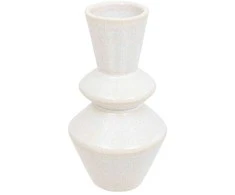 Atmosphera SOLEYA keraminė vaza, aukštis 14 cm