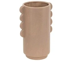 Atmosphera WAVY BLISS keraminė vaza, Ø 13 cm