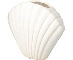 Home Styling Collection Dekoratyvinė kriauklės formos vaza, 22 cm