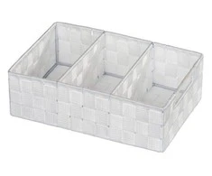 Wenko Adria plastikinis vonios kamštelis su rankena 21 x 10 x 32 cm Baltas