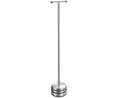 WENKO door stop, 11 x 68 cm, made of solid stainless steel.