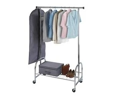 Wenko Pro 4364810100 Drabužių stovas ant ratų 120 x 180 x 50 cm iki 100 kg Chromuotas