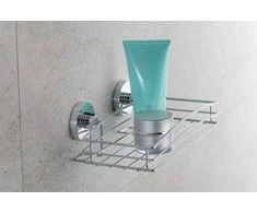 vonios Vacuum-Loc lentyna - chromuotas plienas, WENKO 20883100/5186