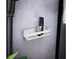 WENKO wall shelf, 10.5 x 8 x 30 cm