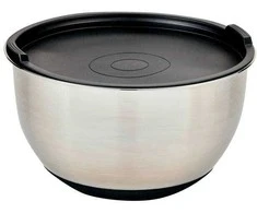 Kesper Daugiafunkcis dubuo su silikoniniu dangteliu ir svarstyklėmis ingredientams matuoti, 24 x 24 cm