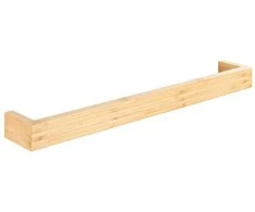 BAMBOO rankšluosčių kabykla, bambukas, šviesiai ruda, 60 x 9 x 5 cm, WENKO