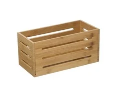 5five Simply Smart Bamboo Medinė balkono dėžė, bambukinė, 15 x 31 cm