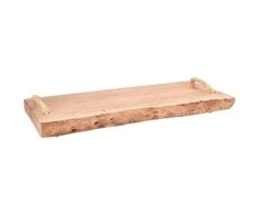 Excellent Houseware Pjaustymo ir serviravimo lenta medinė 50x18 cm