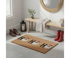 Home Styling Collection Kokoso pluošto kilimėlis 59x39 cm, Kalėdų Senelis