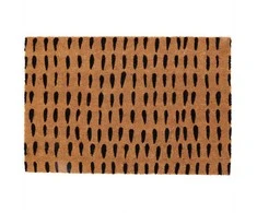 Home Styling Collection Raštuotas kokoso pluošto durų kilimėlis, 59 x 39 cm