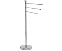 Zeller Stojak na ręczniki , nerūdijantis plienas, aukštis 85 cm