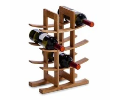Zeller,Wine Shelf Bamboo